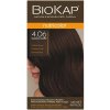 BIOKAP Nutricolor Farba na vlasy Kávová hnedá 4.06