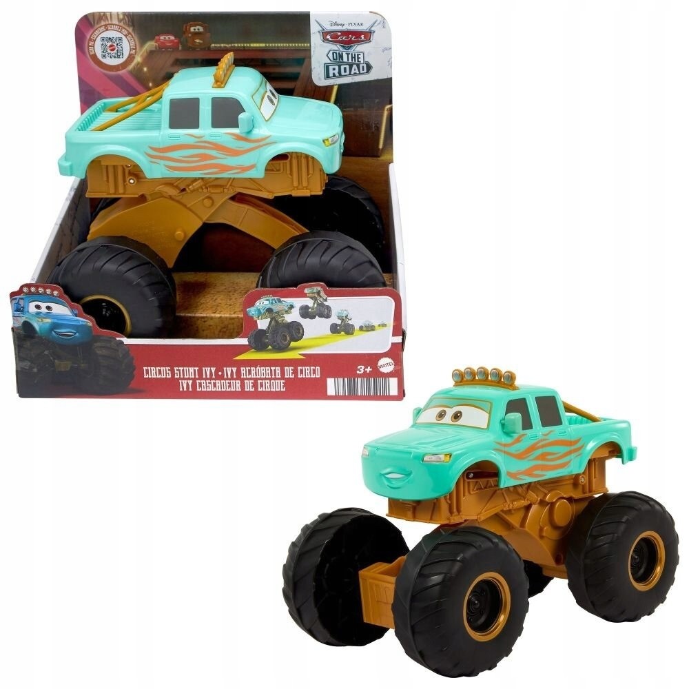 Mattel Cars Velké Kaskadérské auto Ivy HMD76