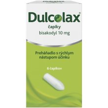 Dulcolax čapíky sup.6 x 10 mg