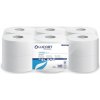 Lucart Professional Toaletný papier JUMBO 19, 2vrstvový, 130 m, 565 útržkov, 9,2 x 23 cm, biela celulóza