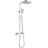Laveo KVADRATO PLQ_00TD Sprchový set s termostatickou batériou, chróm