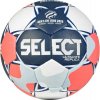 Hádzanárska lopta Select HB REPLICA EHF EURO MEN tmavo modrá,červená,biela