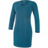 Šaty smyk 3/4 rukáv Outlast® - tm. smaragd S