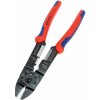 Knipex-Werk 97 21 215 B krimpovacie kliešte neizolované otvorené zástrčky, 0.5 do 2.5 mm²