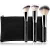 BrushArt Professional kabuki štetec na make-up 1 ks + štetec na púder 1 ks + štetec na lícenku 1 ks