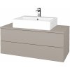 Dreja Kúpeľňová skrinka MODULE SZZ2 100 umývadlo Kube - N07 Stone / N07 Stone