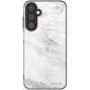 Picasee silikónový čierny obal pre Samsung Galaxy A25 A256B 5G - White marble