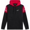Mikina VELOCITY HOODIE, ALPINESTARS (černá/červená, vel. S)
