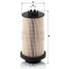 Palivový filter MANN-FILTER PU 999/1 x