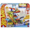 Hot Wheels City kaskadérska garáž, 3-poschodové parkovanie