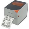 Qoltec Label printer šedá / Tlačiareň štítkov / 203DPI / 26.7 - 120 mm / USB (50245)