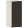 Hansgrohe Xevolos E - Bočná skrinka 41x89x36 cm, 1 dvierka, pánty vpravo, matná béžová/tmavý dub 54216730