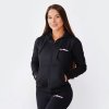 GymBeam Dámská mikina Zipper Hoodie Black - XS