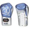 Boxerské rukavice Rival RS100 Professional blue/silver