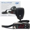 Rádiová stanica PNI Escort HP 5500 CB, multištandardná, 4W, AM-FM, 12V/24V, ASQ, RF Gain, zásuvka zapaľovača je súčasťou balenia