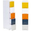 Regál na kolieskach s 5 zásuvkami MB0019-05B