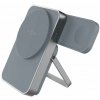 FIXED MagZen 5 Stand s integrovanou Apple Watch nabíječkou a podporou MagSafe 5 000 mAh šedá (FIXZENMS-5-GR)