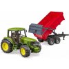Bruder, Traktor John Deere 6920 so sklápacím prívesom, 1:16