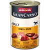 Animonda Gran Carno Adult hovädzie & morka 400 g