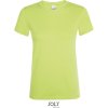 SOL's Collection Tričko Regent Women, krátký rukáv, dámské COT25182509302-apple green M Zelené jablko