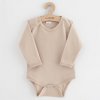 Dojčenské body New Baby Classic II svetlo béžové