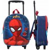 Detský kufor Spiderman Vadobag 1 l červený, modrý, viacfarebný