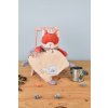 Doudou et Compagnie Paris oudou Darčeková sada Plyšová líška Romarin s hrkálkou 21 cm