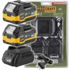 PROCRAFT Sada baterie 20V 4Ah (2 ks) + 1 nabíječka PBC-Set 2 6977694795151