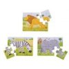 Bigjigs Toys Puzzle 3v1 safari zvířátka