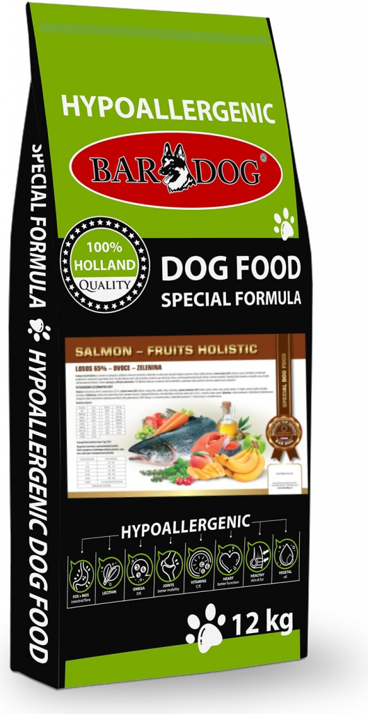 Bardog Ssalmon fruit holistic 12 kg
