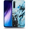 Picasee silikónový prehľadný obal pre Xiaomi Redmi Note 8 - Organic blue