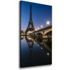 Vertikálny foto obraz na plátne Eiffelová veža Paríž 50x100 cm