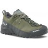 Turistické topánky SALEWA Wildfire Leather 2 GTX M Faded Green/Black Zelená 43