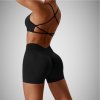 Legínovo Čierny fitness set Carmen Veľkosť: S