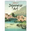 NOTIQUE Nástenný kalendár Vintage plagáty - japonské umenie 2027, 33 x 46 cm