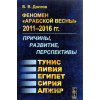 Fenomen arabskoj vesni 2011-2016 gg - Boris Dolgov