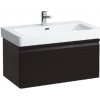 Laufen Pro S - Umývadlová skrinka, 101x45x39 cm, 1 zásuvka, wenge H4835520964231