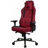 AROZZI herní židle VERNAZZA Supersoft Bordeaux/ látkový povrch/ vínová