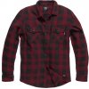 Vintage Industries flanelová košeľa GLOBE HEAVYWEIGHT - RED CHECK, 3XL