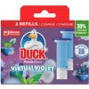 Duck WC blok Fresh Discs Virtual Violet, 2x 36 ml