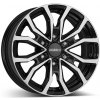 Alu disk DEZENT KC dark 8x17, 6x114,3, 66.1, ET30 Black/polished