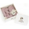 Darček pre bábätká Jellycat - Maznáčik Bashful Luxe Bunny Rosa uni