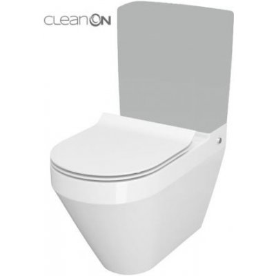 Cersanit CREA WC-Kombi Misa CleanOn + sedátko SLIM SC, Biela oválne K114-023 K114-023