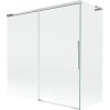 Mexen Rox, L posuvná 2-krídlová vaňová zástena 160 + 70 x 150 cm, 8mm číre sklo, chrómový profil, 8C9L-160-070-01-00