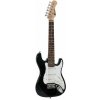 Dimavery J-350 E-Guitar ST, elektrická gitara Junior, čierna