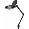 Goobay Stolní lampa s lupou, 127 mm, 3 dioprie, LED osvětlení 8 W, černá (65575)