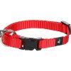 Obojok nylon Ziggi červený XS 1x20-35cm Flamingo