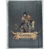 ZÁPISNÍK A5 CASTLEVANIA LORDS OF SHADOW S GUMIČKOU TVRDÉ PAPIEROVÉ DOSKY ŠTVORČEKOVANÉ STRANY