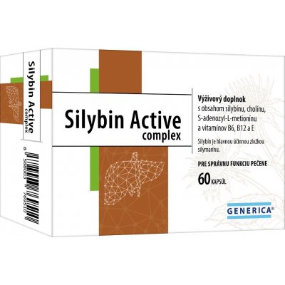 Generica Silybin Active complex 60 kapsúl
