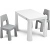 Detský stôl a stoličky Toyz Monti GREY